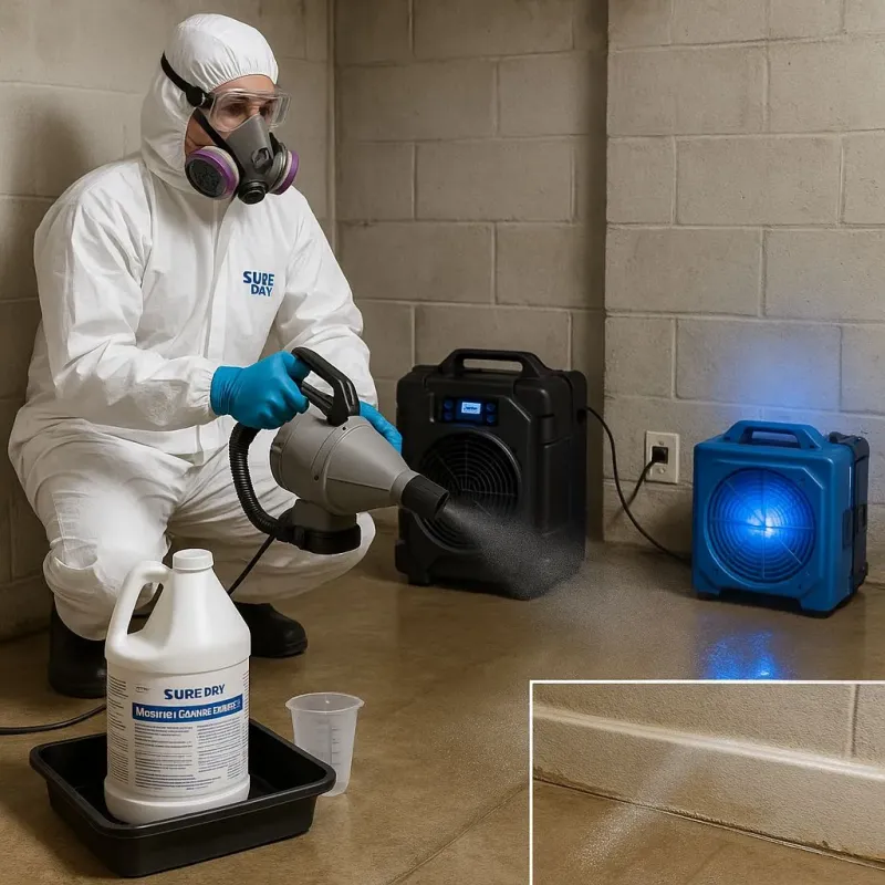 Sanitization and Odor Removal process in Lochsloy, WA